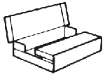 Caja de Carton  Caja con Tapa Sellada.