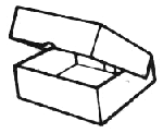 Caja de Carton  Telescópica de una pieza.