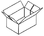 Caja de Carton  Caja con Solapas Ranuradas (TSM).
